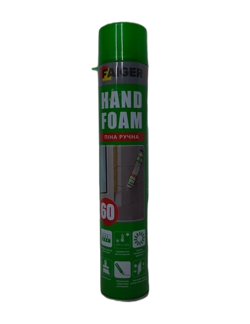 Піна монтажна FAIGER Hand Foam 60 800 мл (000015140)